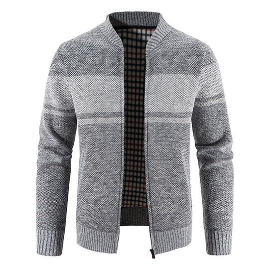 Herren modische Strickjacke mit strukturiertem Design R&B