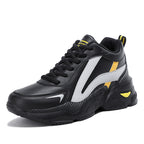 Damen Sportliche Sneaker aus hochwertigem Kunstleder mit dämpfender Sohle