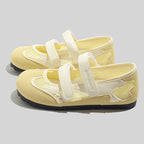 Damen Sportliche Freizeitschuhe mit verstellbarem Klettverschluss und atmungsaktiver Oberseite