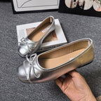 Damen Ballerinas mit elegantem Schleifen-Detail und softem Innenfutter EB