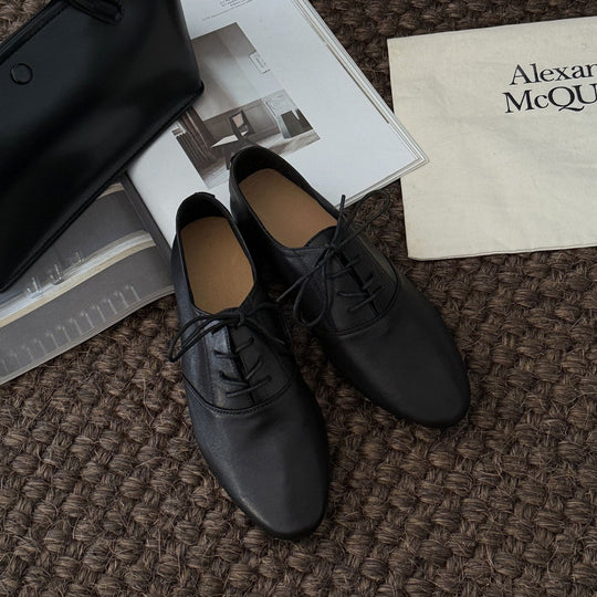 Damen Klassische Schnürschuhe aus hochwertigem Wildleder mit eleganter Silhouette R&B
