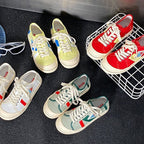 Damen Sportliche Sneaker mit Kontrastnähten und hochwertigem Material R&B