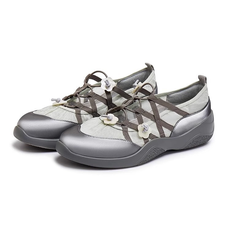 Damen Multifunktionale Freizeitschuhe mit floralem Detail R&B