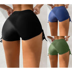 Damen Strukturierte Badeshorts mit verstellbaren Seitenbändern R&B