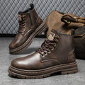 Damen robuste Schnürstiefel im urbanen Stil R&B