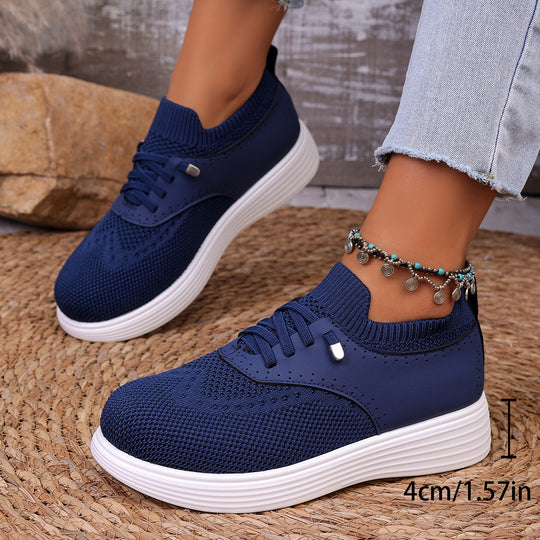 Damen Atmungsaktive Sneakers mit innovativem Strickdesign R&B