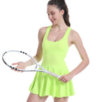 Damen Sportkleid mit integrierten Shorts R&B