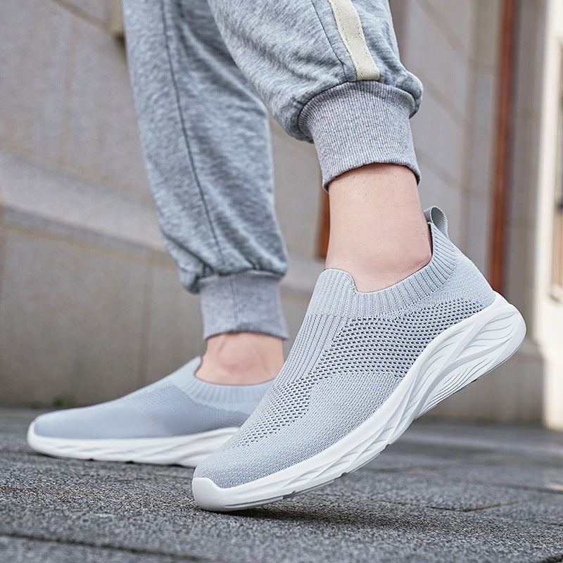 Damen Atmungsaktive Sportschuhe mit elastischem Strick-Obermaterial R&B