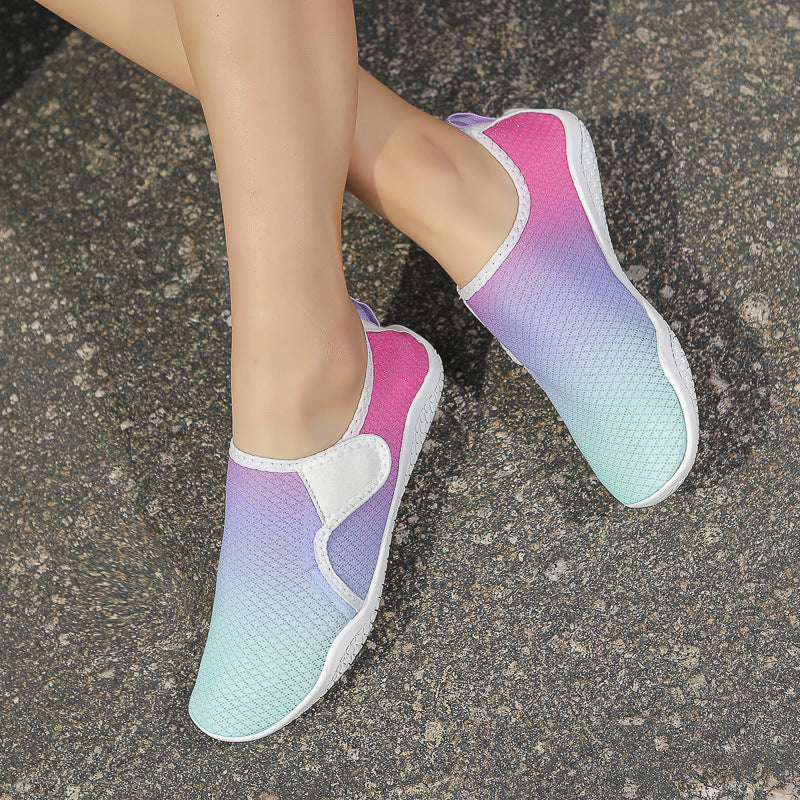 Damen Flexible Badeschuhe mit elastischem Schlupf-Design R&B