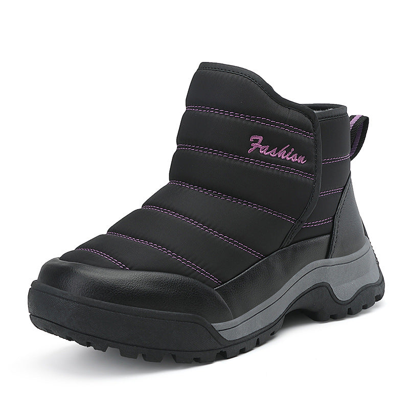 Damen Winterstiefel mit isolierter Innenpolsterung R&B