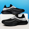Damen Slip-On Sneakers mit luftiger Strick-Oberfläche und dämpfender Sohle