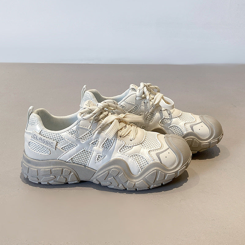 Damen Sportliche Sneakers mit atmungsaktiver Mesh-Oberfläche und dämpfendem Profil R&B