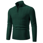 Herren modischer Rollkragenpullover mit elegantem Strukturmuster R&B