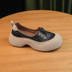 Damen Lifestyle Slip-On Sneakers mit darunter liegendem Panel