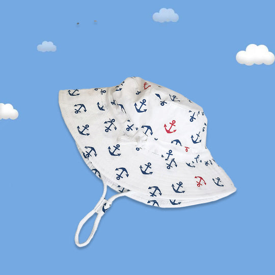 Kinder Sonnenhut mit fröhlichem Motiven R&B