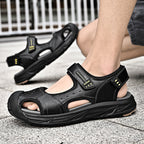 Damen Outdoor-Sandalen mit verstellbarem Riemen und rutschfester Sohle R&B