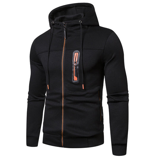 Damen Sportliche Kapuzenjacke mit praktischen Taschen und stylischen Reißverschluss R&B