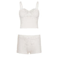 Damen Spitzenwäsche-Set mit Schmetterlingsmuster R&B