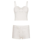 Damen Spitzenwäsche-Set mit Schmetterlingsmuster R&B