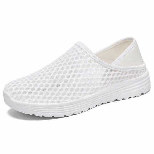 Damen Atmungsaktive Slip-On Sportschuhe mit flexiblem Mesh-Obermaterial R&B