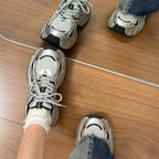 Damen Komfortable Sneakers im sportlichen Design mit atmungsaktiven Mesh-Einsätzen R&B