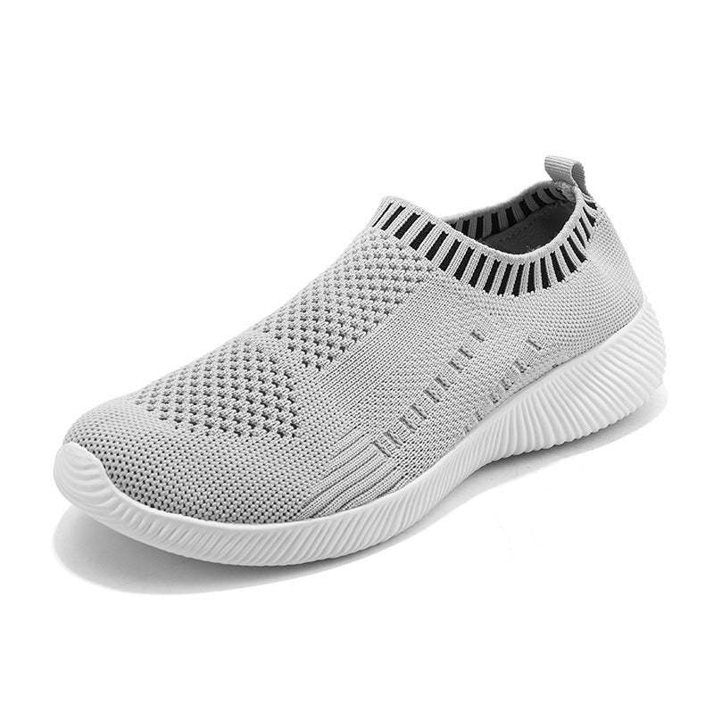 Damen Bequeme Slip-On Sneakers mit atmungsaktivem Obermaterial