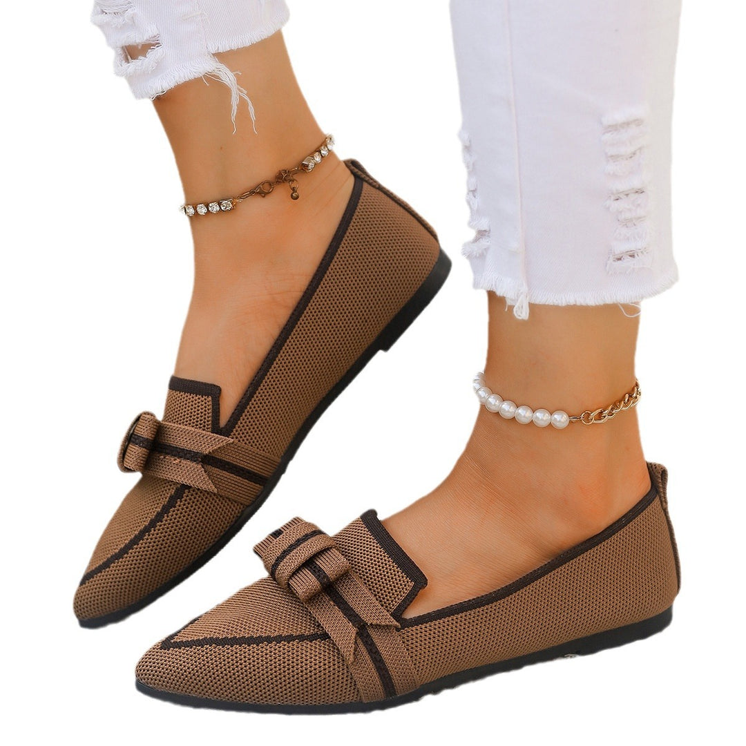 Damen Ballerinas mit eleganter Schleifenapplikation und atmungsaktivem Obermaterial R&B