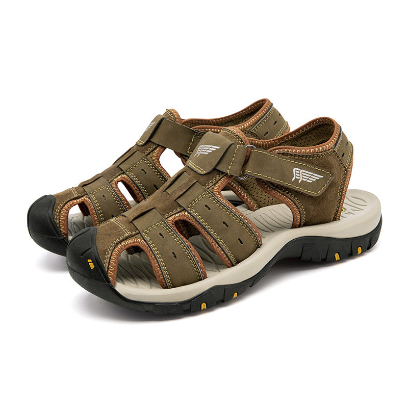 Damen Sportliche Wandersandalen mit verstellbaren Riemen und rutschfester Sohle R&B