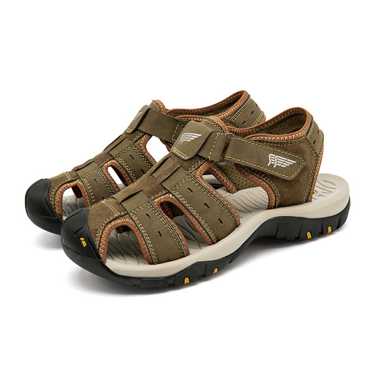Damen Sportliche Wandersandalen mit verstellbaren Riemen und rutschfester Sohle R&B