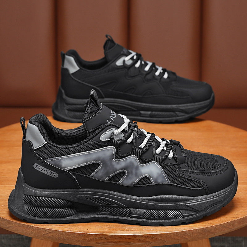 Damen Sportliche Sneakers mit stoßdämpfendem Sohlenprofil und atmungsaktiver Oberfläche