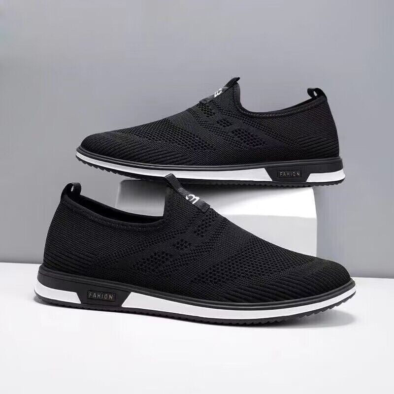 Damen elastische und atmungsaktive Sport-Sneaker R&B