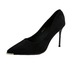 Damen Filigrane Stiletto-Pumps mit spitzem Zehenbereich und elegantem Detail R&B