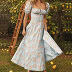 Damen Blumenkleid R&B