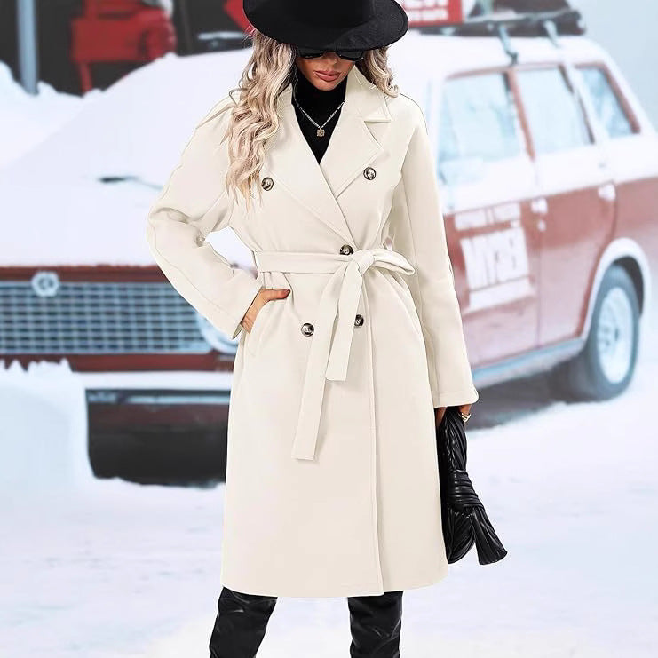Damen Eleganter Trenchcoat R&B