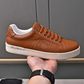 Damen Leder Sneakers mit atmungsaktivem Innenfutter und rutschfester Sohle R&B