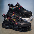 Damen Sportliche Chunky Sneakers mit modischem Design und komfortabler Dämpfung