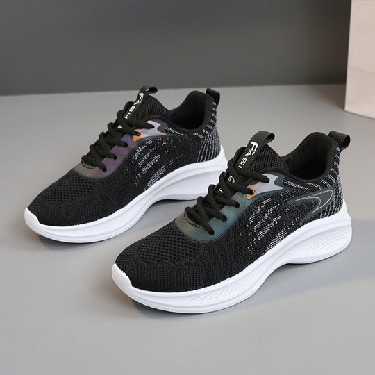 Damen Alltags sneakers mit atmungsaktiver Mesh-Oberfläche und dämpfender Sohle R&B