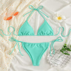 Damen Triangel-Bikini mit verstellbaren Bändern R&B