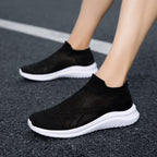 Damen Sportliche Stricksneaker mit sockenähnlicher Passform