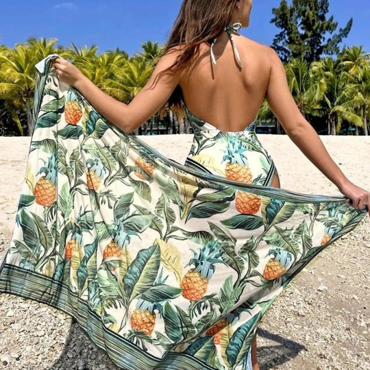 Damen Strandkleid R&B