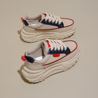 Damen modische Chunky Sneakers mit dämpfender Laufsohle R&B