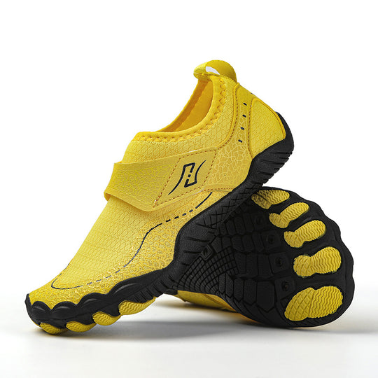 Damen Multifunktionale Aqua-Schuhe mit verstellbarem Klettverschluss und rutschfester Sohle R&B