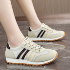 Damen Sportliche Sneakers mit atmungsaktiver Mesh-Oberfläche und rutschfester Laufsohle R&B