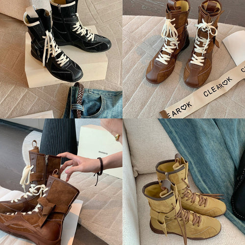 Damen Schnürstiefel R&B