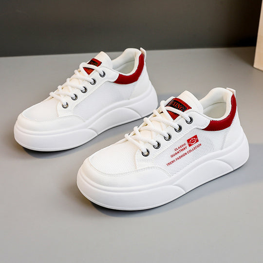 Damen Sportliche Sneakers mit atmungsaktiver Oberflächenstruktur und komfortablem Dämpfungssystem R&B