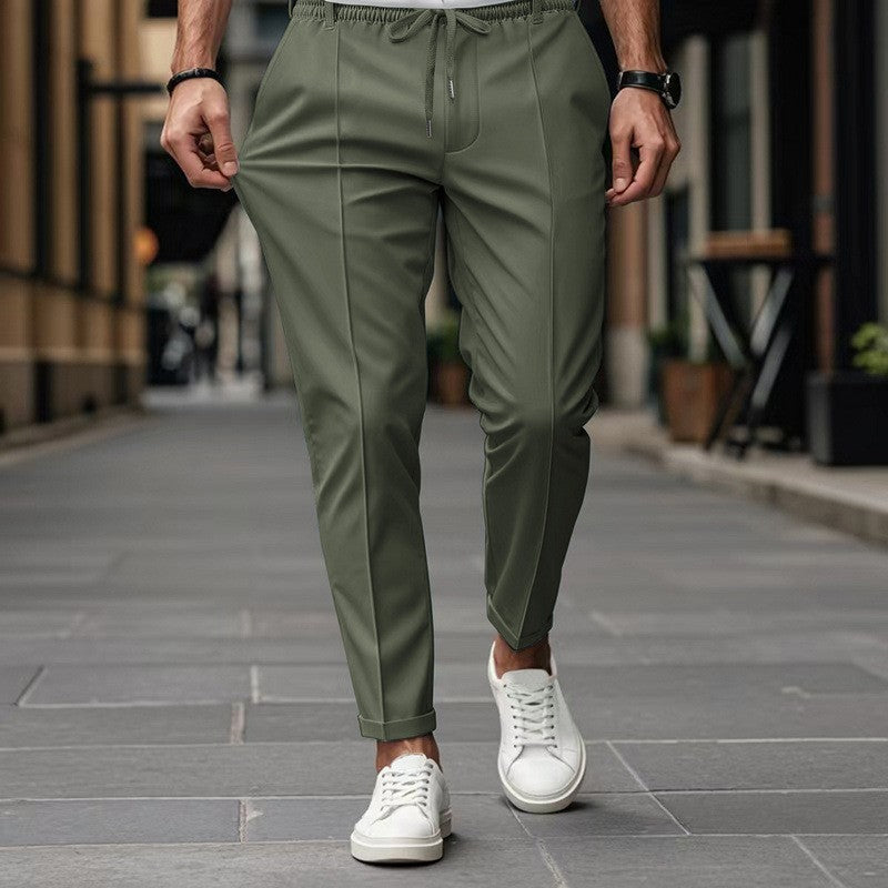 Herren modische Slim-Fit Jogginghose mit elastischem Bund und praktischen Seitentaschen R&B