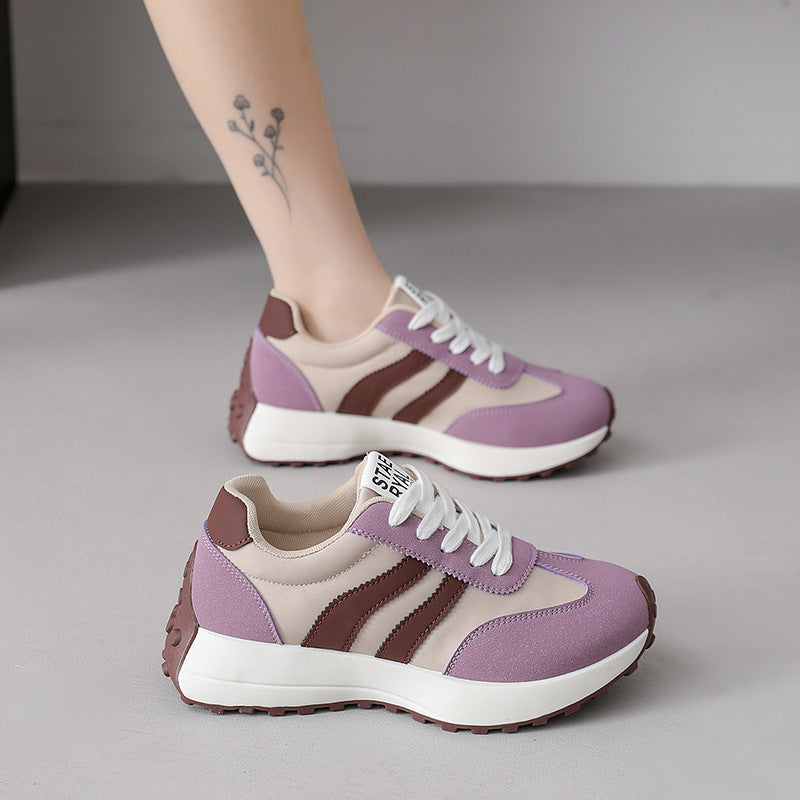 Damen Sportliche Sneakers mit atmungsaktivem Obermaterial und rutschfester Sohle R&B