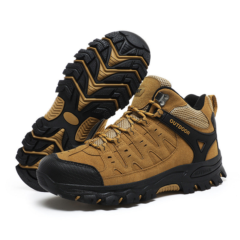 Damen Hochwertige Outdoor-Wanderschuhe mit robustem Profil und atmungsaktiver Konstruktion