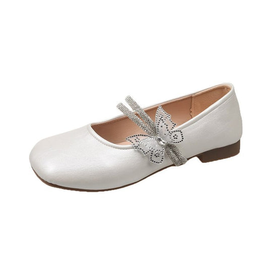 Damen Ballerina Schuhe mit dekorativen Schmuckdetails R&B