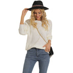 Damen Strickjacke mit tiefem V-Ausschnitt und dekorativer Knopfleiste R&B